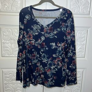 Sonoma Women’s New Floral Top 1X